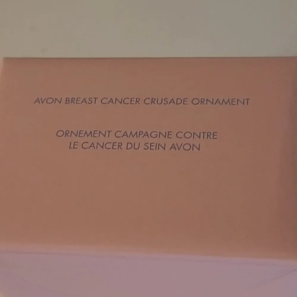 Avon Breast Cancer Crusade Ornament